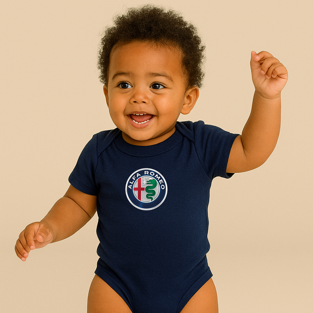 Alfa Romeo Car Baby Romper Onesie